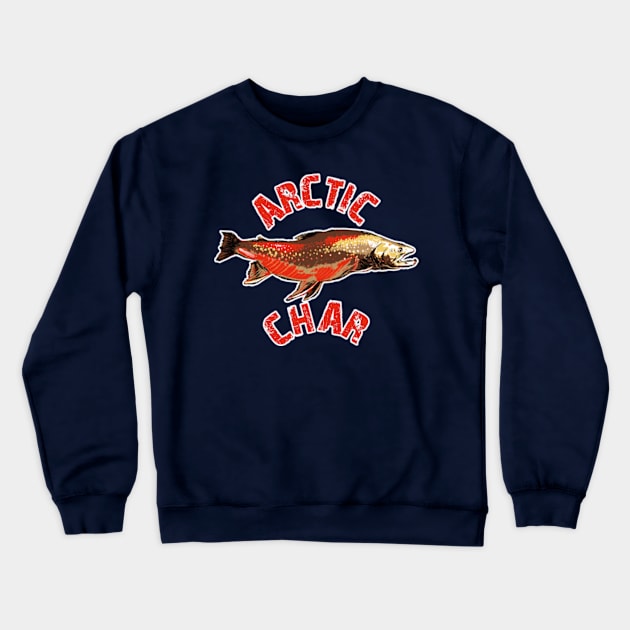 Arctic Charr Crewneck Sweatshirt by Worldengine